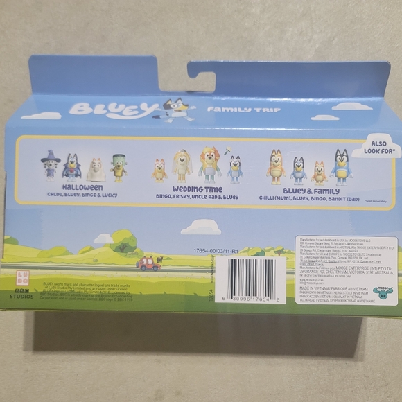 Bluey & Bingo Family Trip!!  NWT!!! - Picture 2 of 2